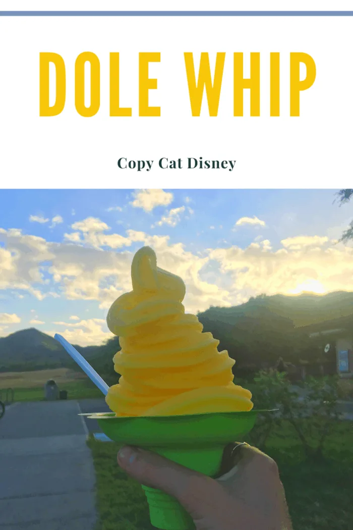 dole whip copy cat disney