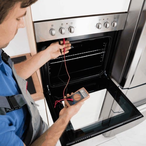 Checking Oven With Digital Multimeter
