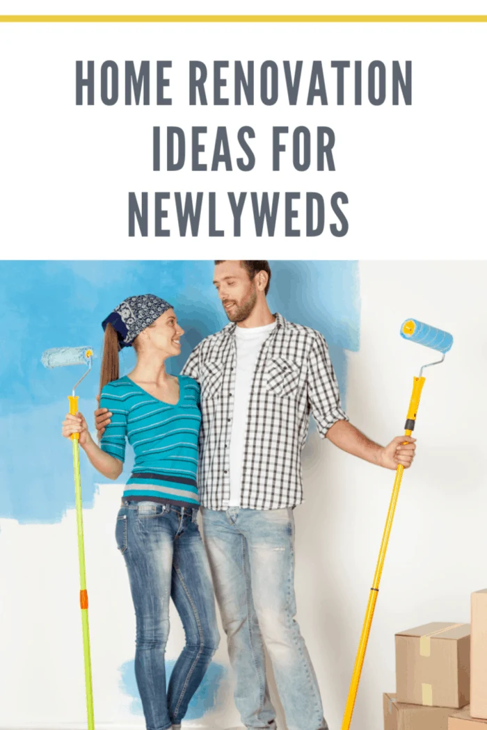 Newlyweds Painting Wall