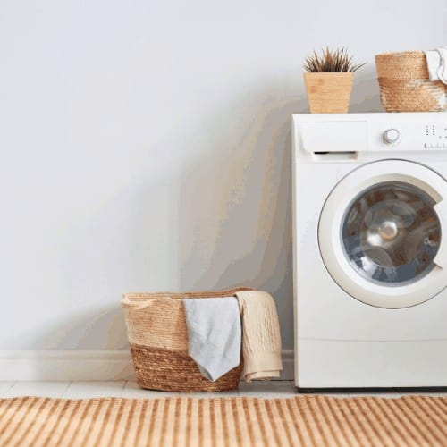Laundry Room with a Washing Machine