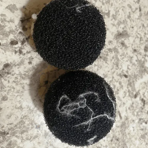 grand fusion pet hair remover balls after dryer cycle