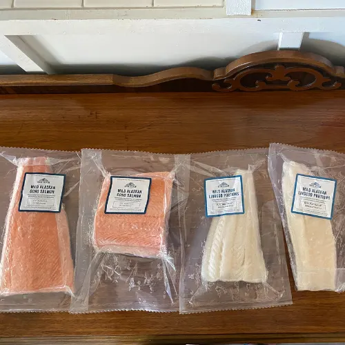 sitka salmon shares fresh lincod and salmon