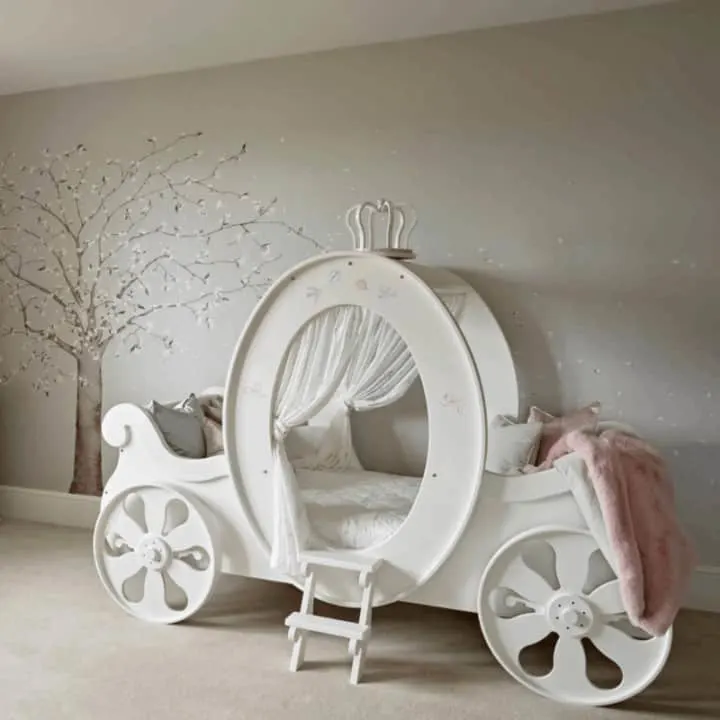 bespoke cinderella carriage bed