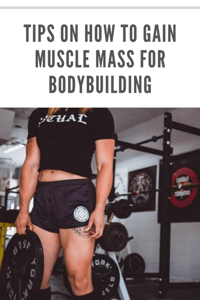 body builder building mass