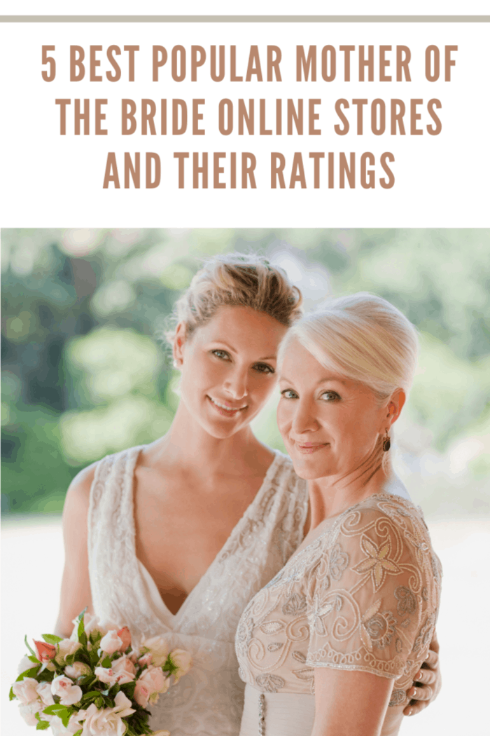 5 Popular Mother of the Bride Online Stores and Their Ratings • Mommy's