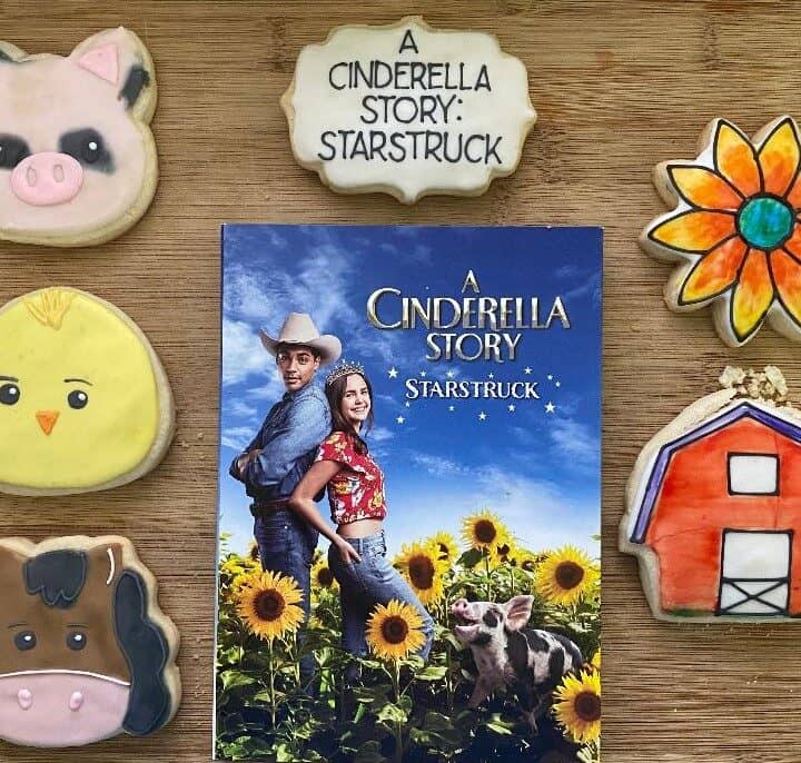 A cinderella story starstruck cookies painted