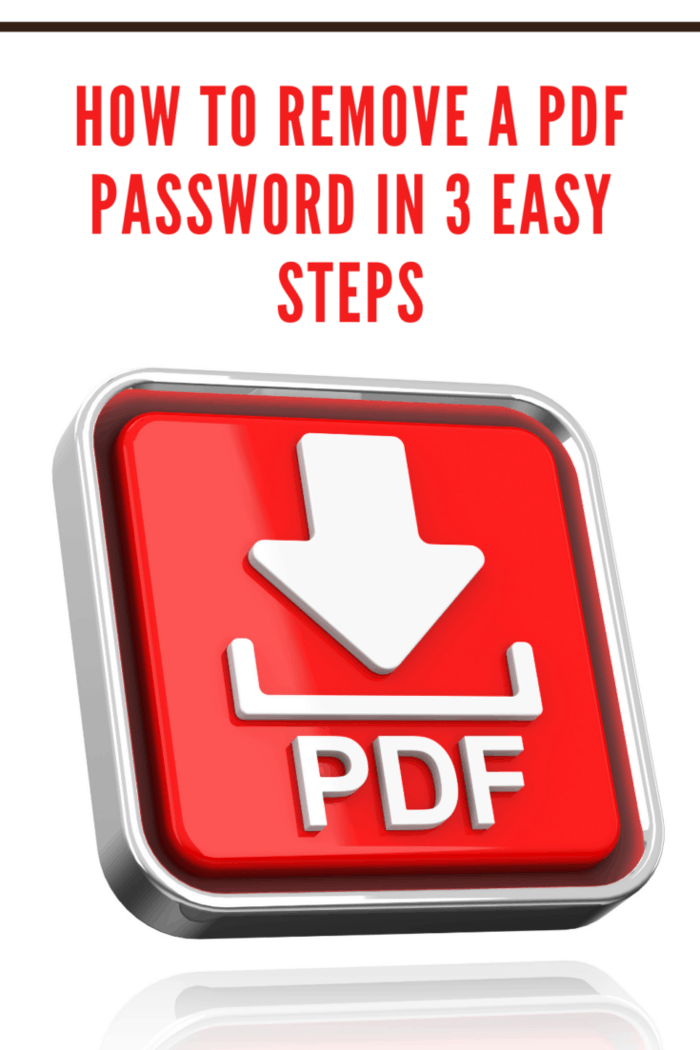 remove password from pdf bluebeam