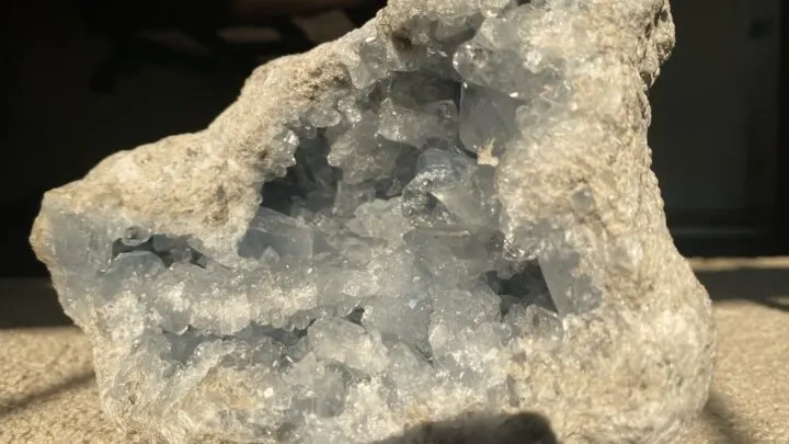 celestite geode