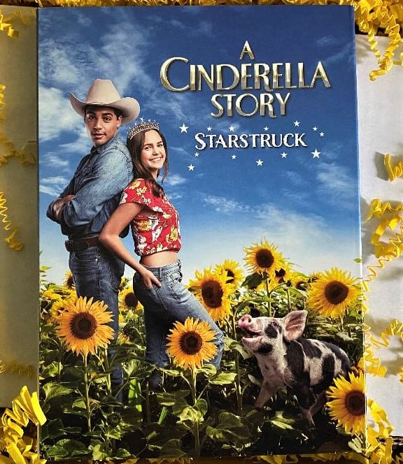 a cinderella story dvd with yellow accent
