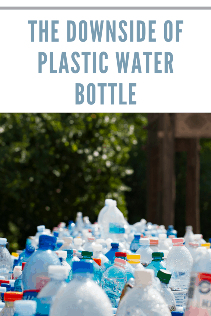 water bottles as waste