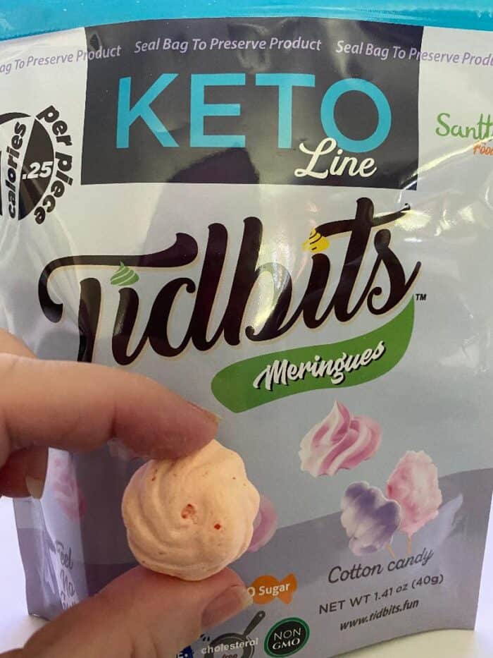 tidbits keto cotton candy