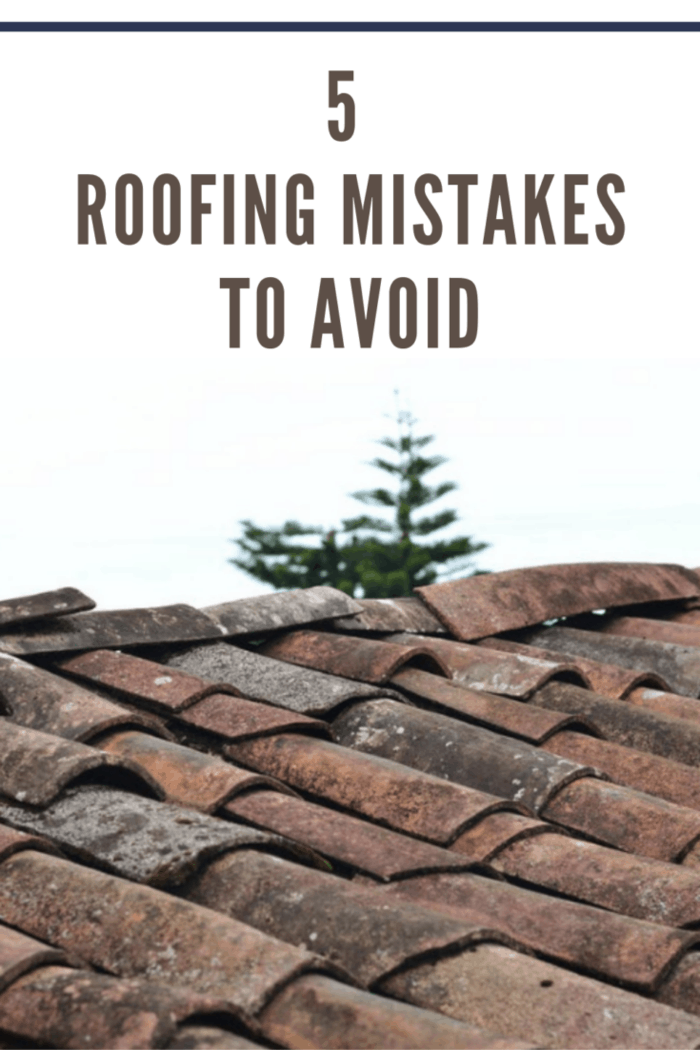 roofing mistake with uneven barrel roof tiles.