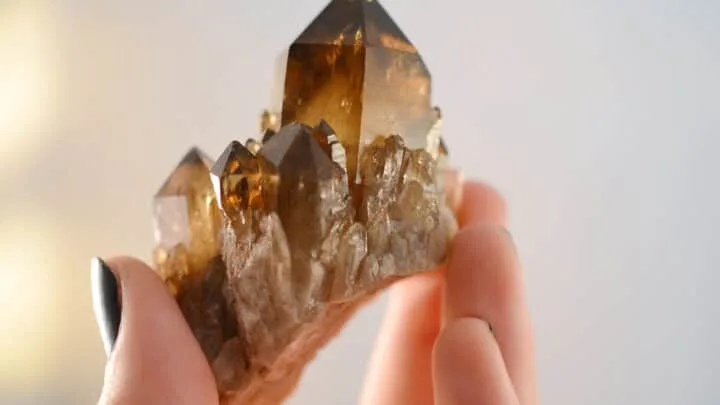 Rare, Dark, Smokey Citrine Crystal