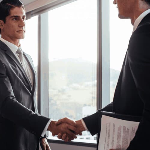 attorney and Entrepreneur handshake