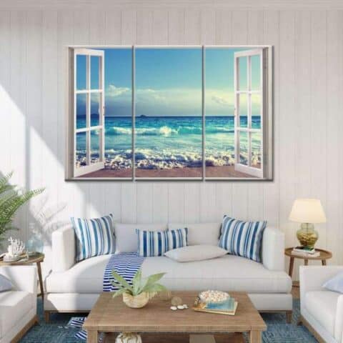 Living Room Décor Ideas with Wall Arts