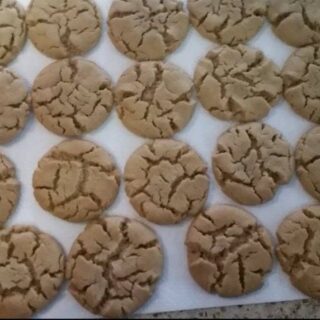 best peanut butter cookies on cookie sheet
