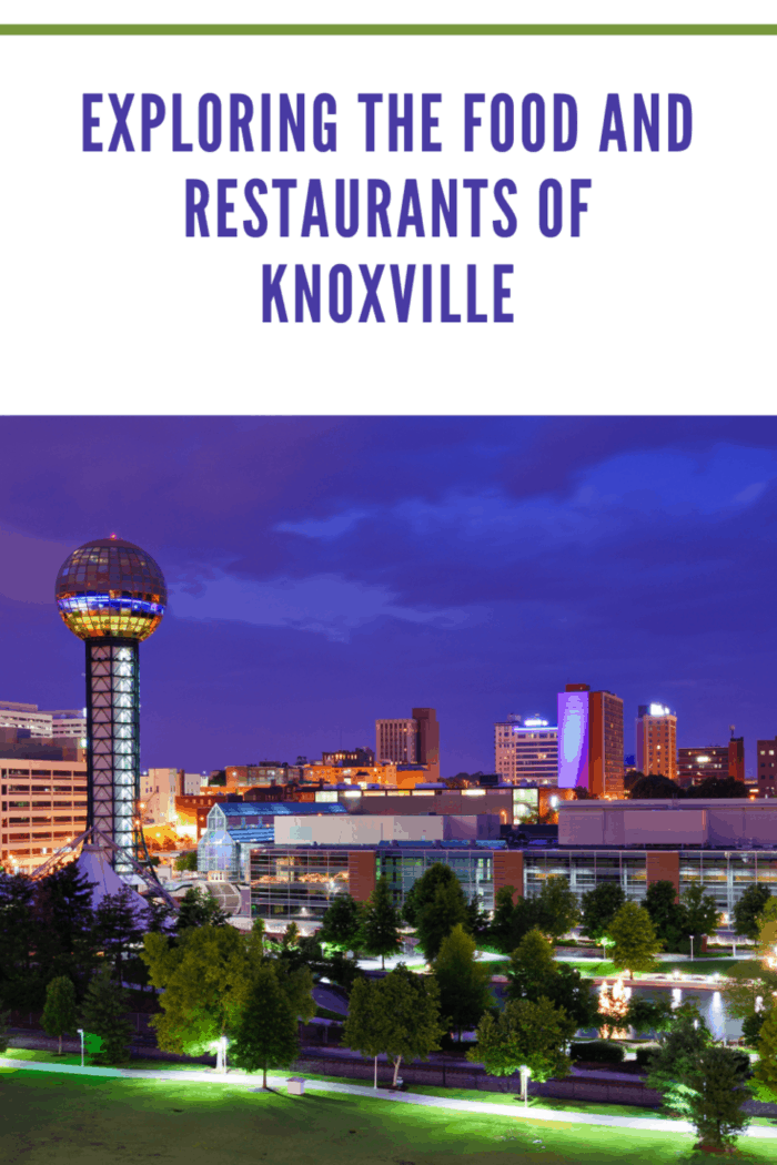 Skyline of downtown Knoxville, Tennessee, USA.