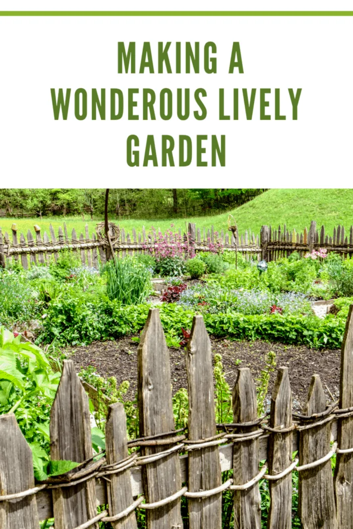 Beautiful herb and vegetable garden in Schliersee, Bavaria