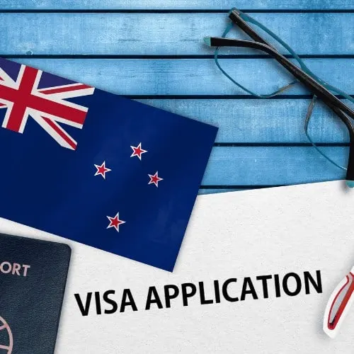 New Zealand Visa application form