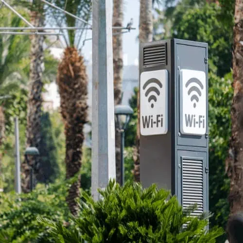 Public Wi-Fi Sign