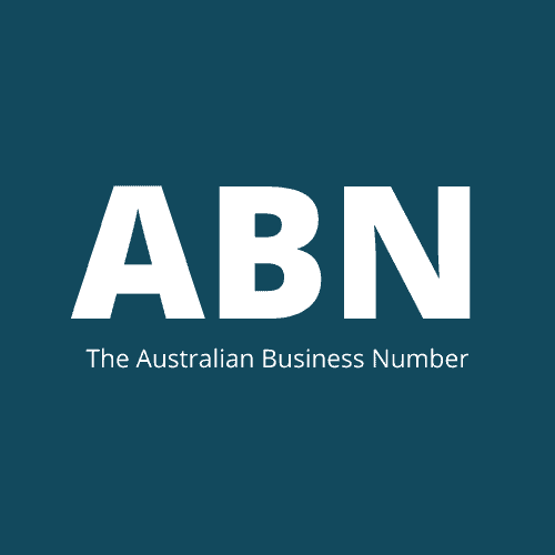 ABN on teal background