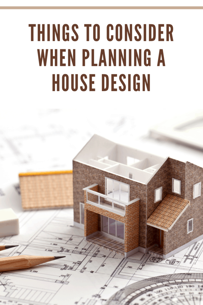 Taking the model and drawings for residential construction