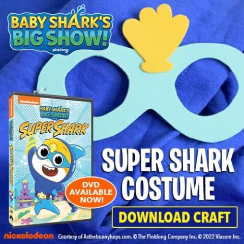 Baby Shark’s Big Show! Super Shark Costume Craft