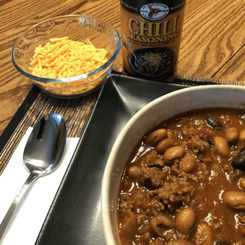 As the temperatures drop, warm yourself, your family, and your friends up with a bowl of this delicious mouthwatering chili.