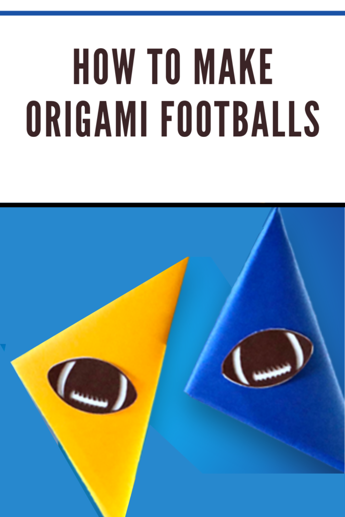 origami footballs