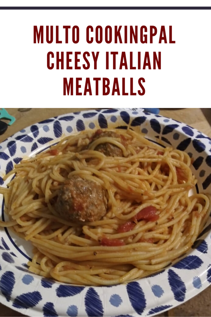 Multo CookingPal Cheesy Italian Meatballs