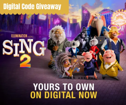 Sing 2 Digital Movie Code Giveaway-5 Winners • Mommy's Memorandum