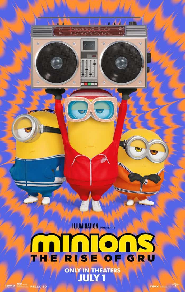 minons the rise of gru poster