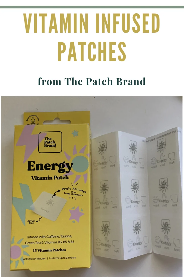 The Patch Brand Energy Patches with box