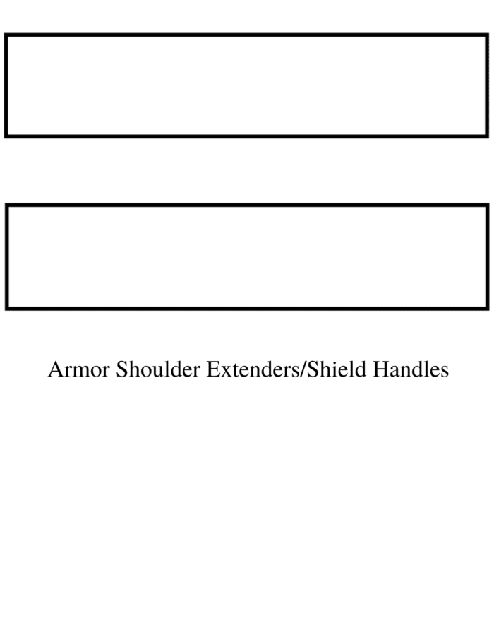 armor shoulder extenders