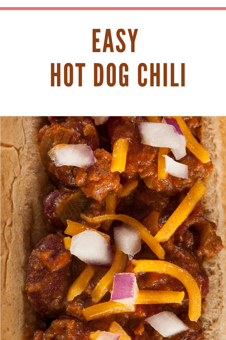 hot dog chili close up
