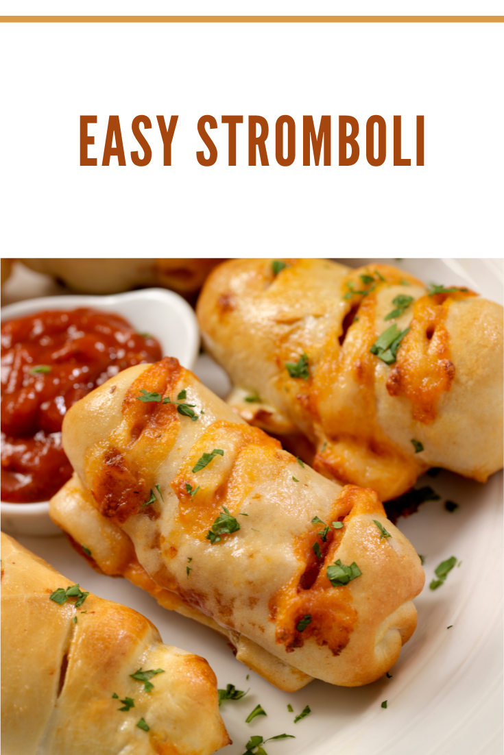 Stromboli may be the original hot pocket. It's delicious bread enveloping savory meats, cheeses, and marinara sauce. 