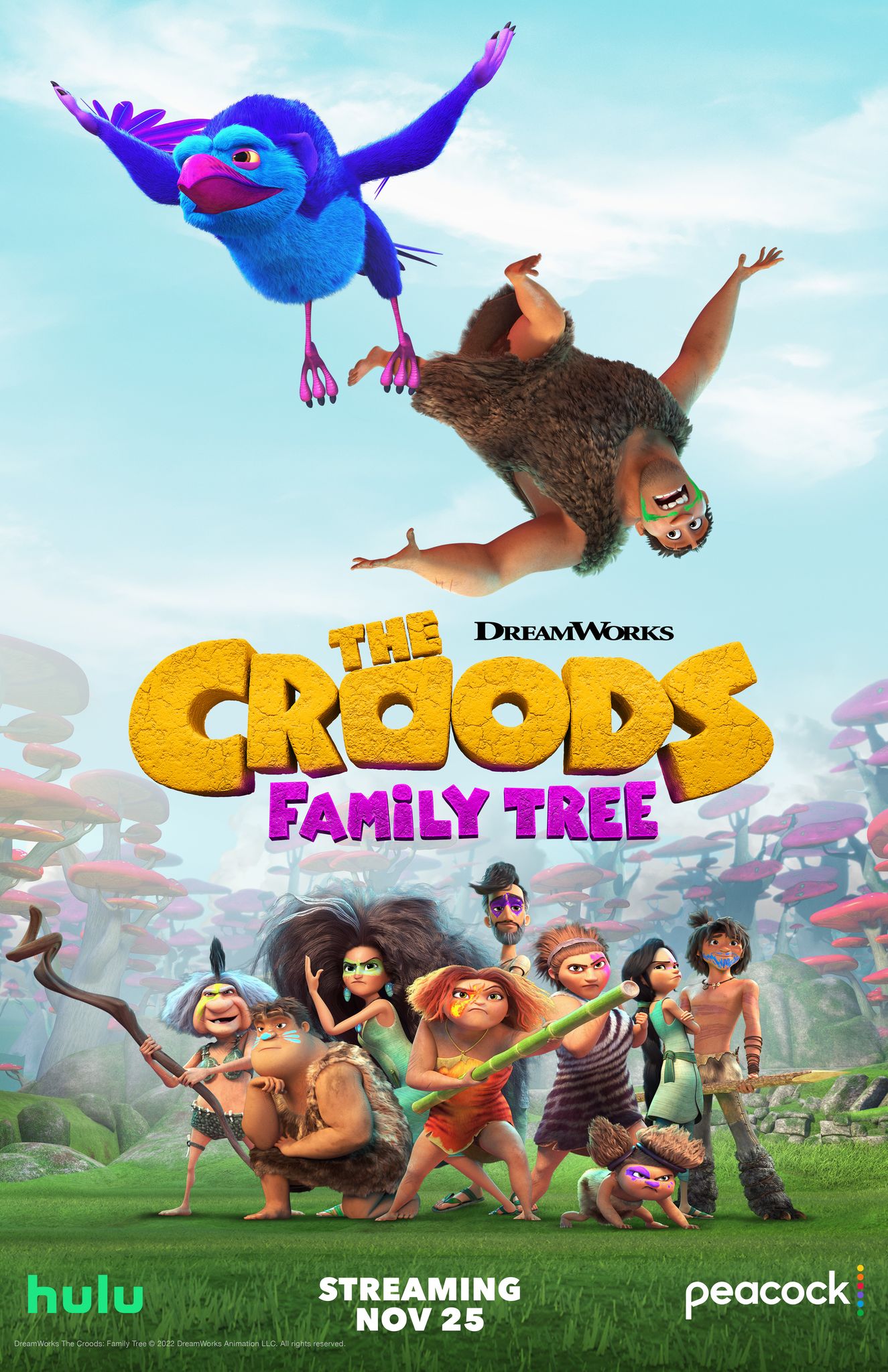 Prehistory’s Favorite Families In All New Episodes Of The Croods ...