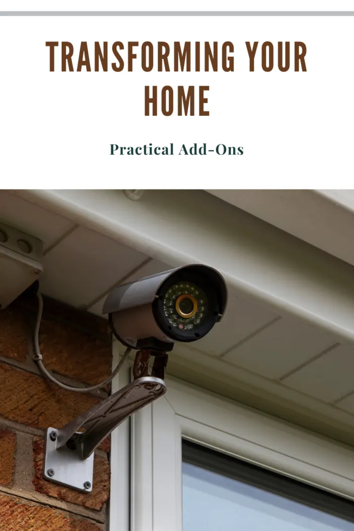 CCTV security camera for home protection & surveillance.