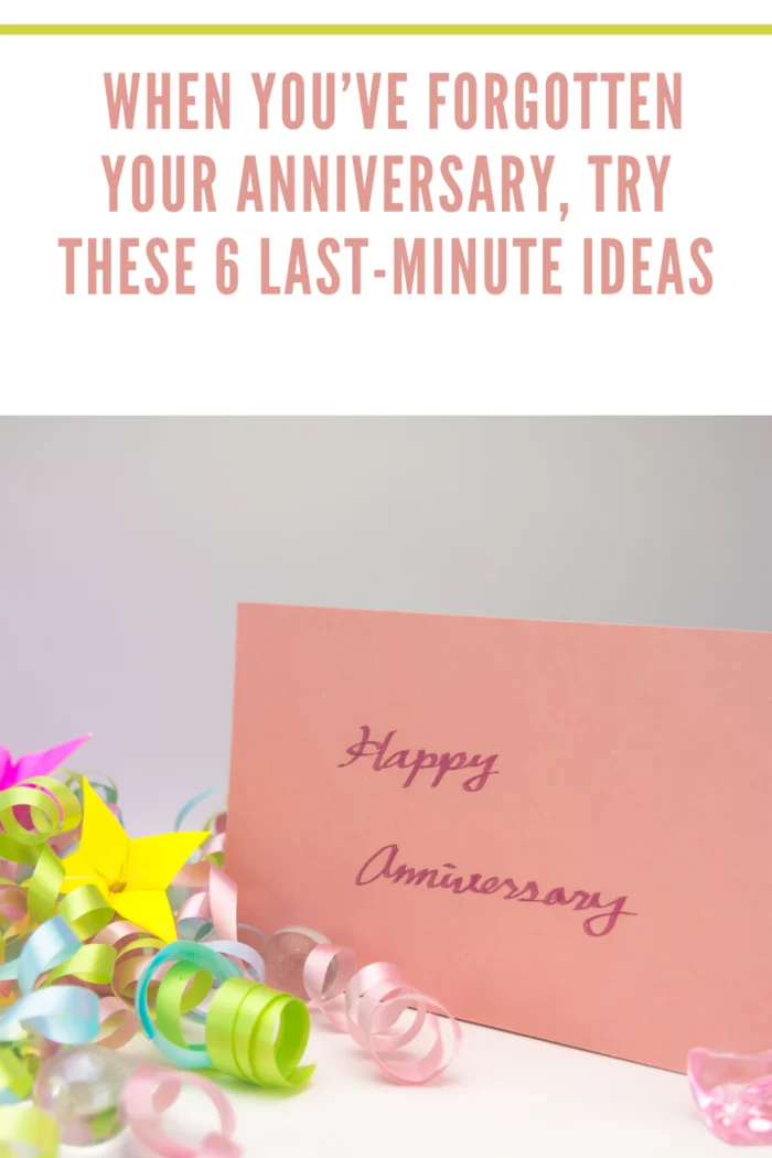 anniversary card