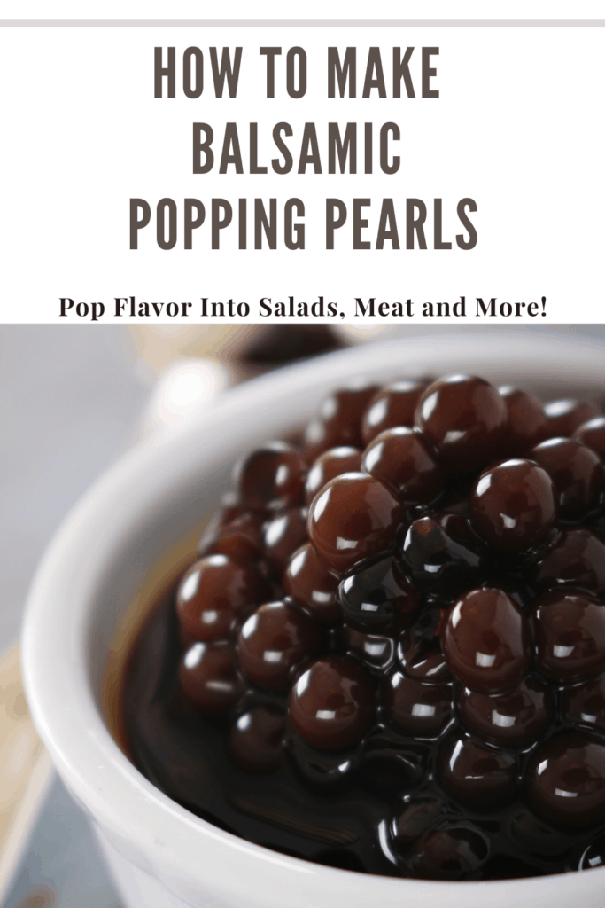balsamic popping pearls