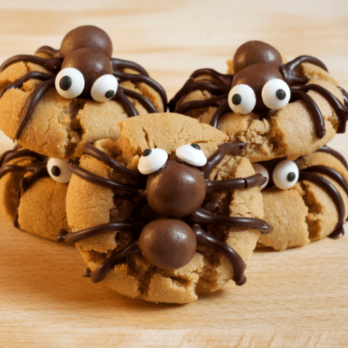 cute-peanut-butter-spider-cookies