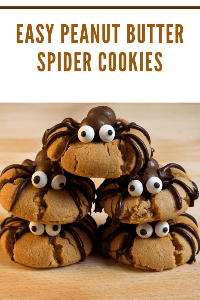 easy-peanut-butter-spider-cookies