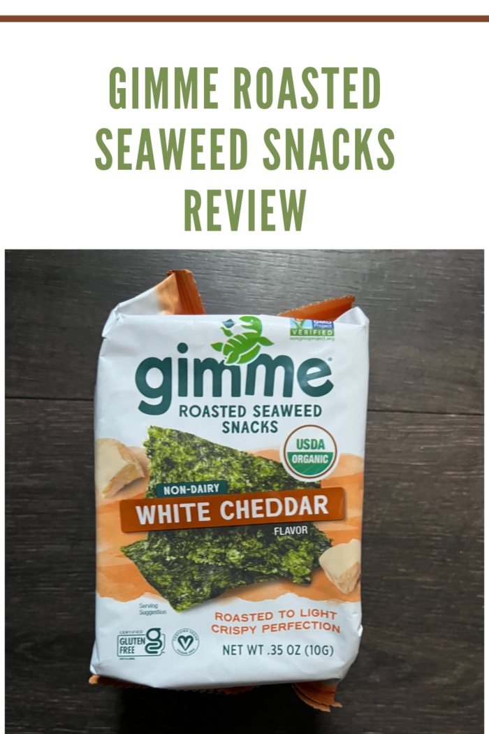 gimMe roasted seaweed white cheddar