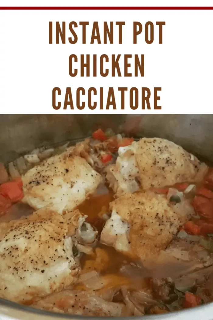 Delicious and authentic Italian flavors made easy! Try our Instant Pot Chicken Cacciatore recipe for a quick and flavorful one-pot meal. Buon appetito