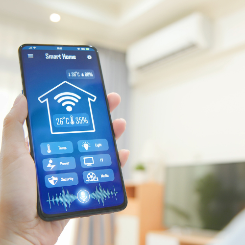 smart home app with voice assisant