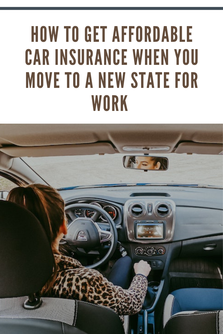 woman driving modern car to work