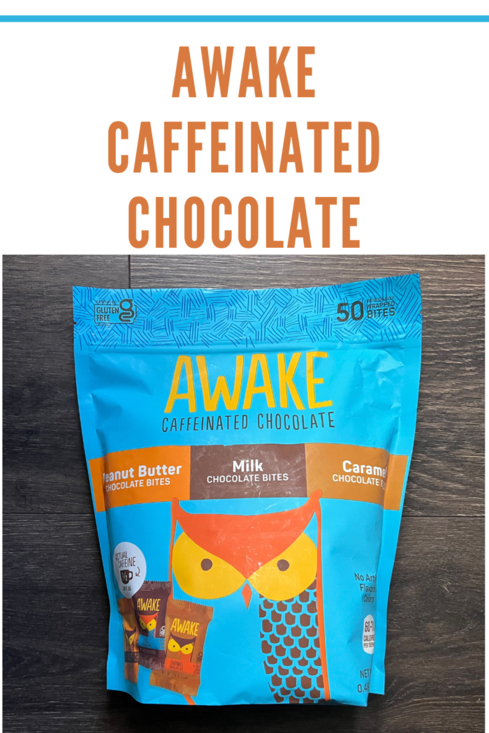 bag of awake chocolate bites