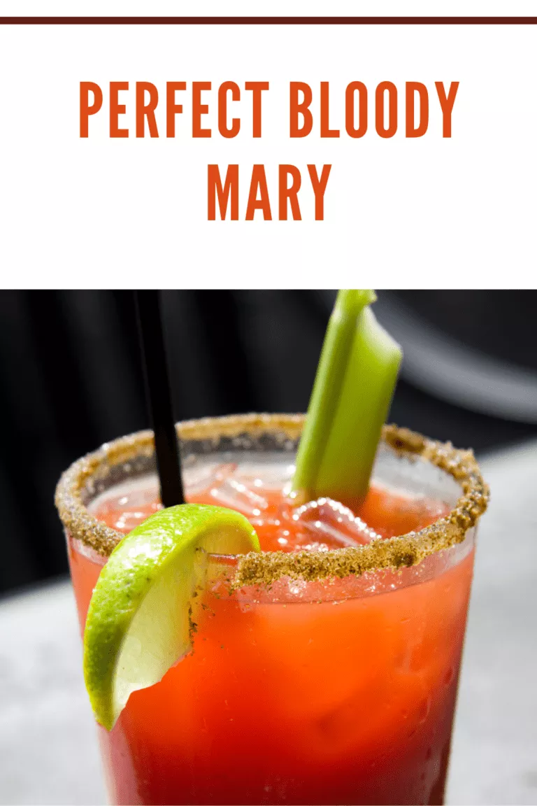 bloody mary cocktail rimmed and garnished