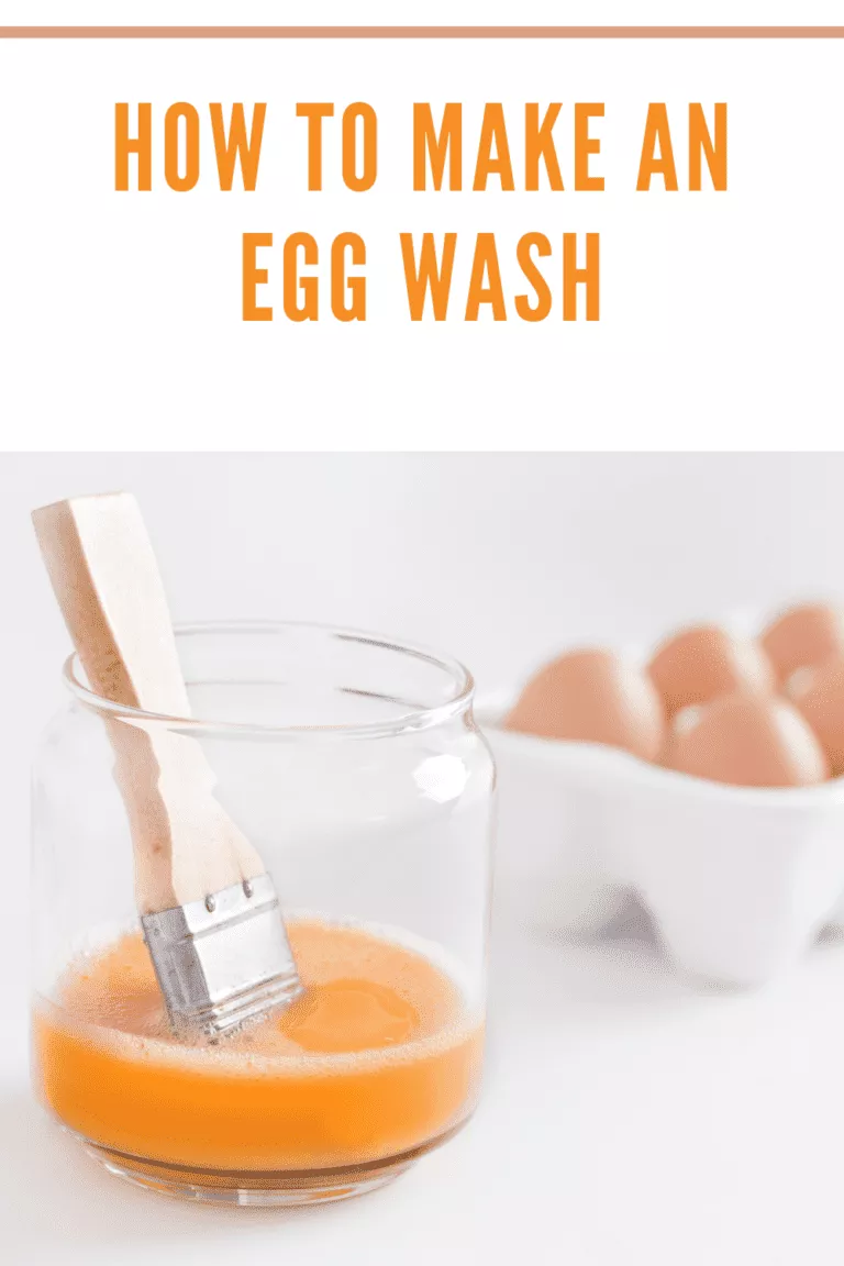 egg wash with pastry brush