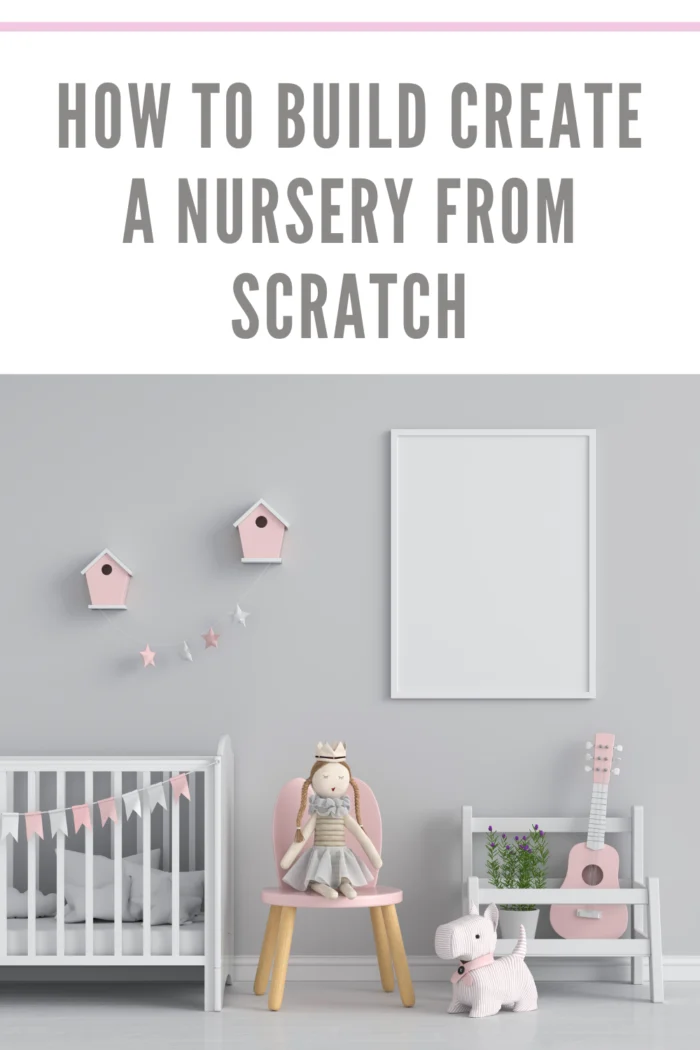 nursery with gray wall